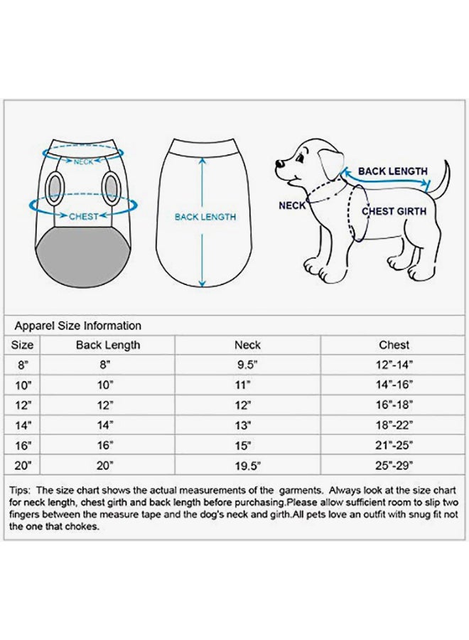 Blueberry Pet Chic Argyle All Over Dog Sweater Multicolour 20inch  - Image 5