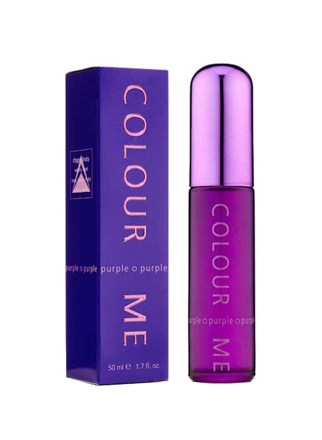 COLOUR ME - Purple Eau de Perfume Spray, by Milton-Lloyd 50ml - Image 1