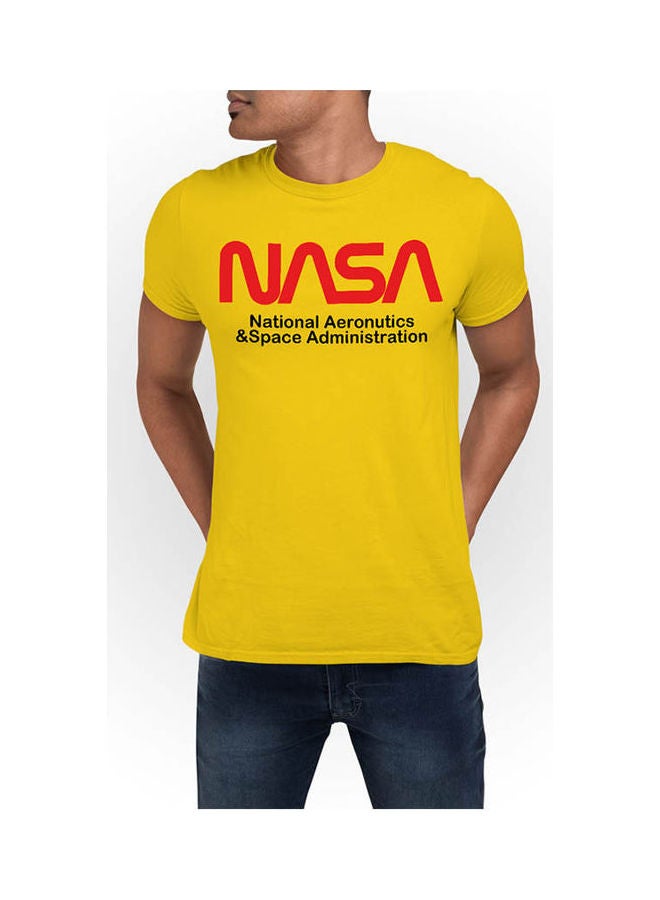 NASA  T-Shirt Yellow