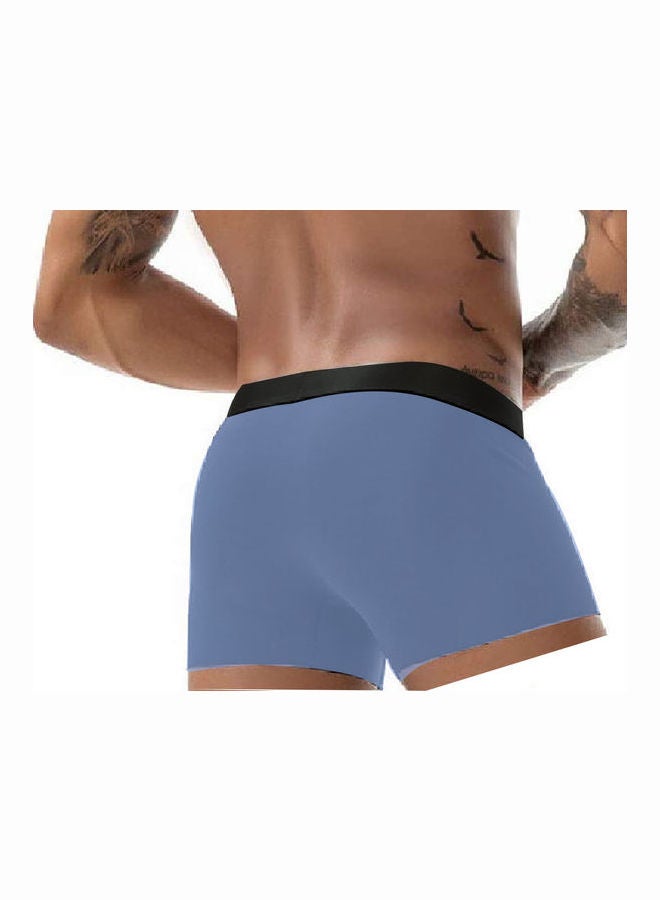 AIWANTO Casual Seamless Boxer Blue/Black  - Image 2