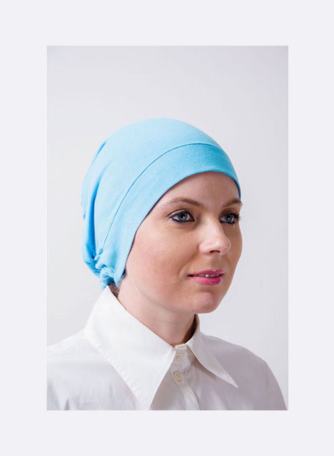 Tie Shop Cotton Cap Bonnet Blue  - Image 1