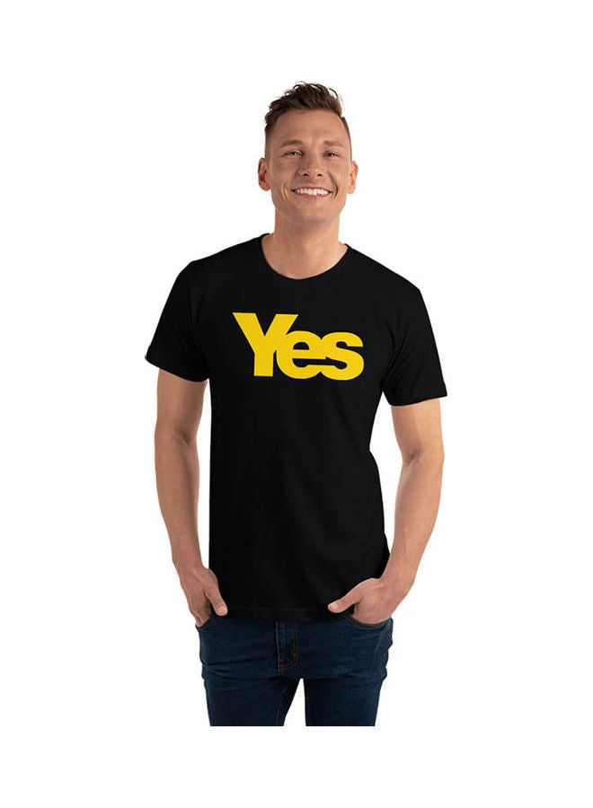 Yes  T-Shirt Black