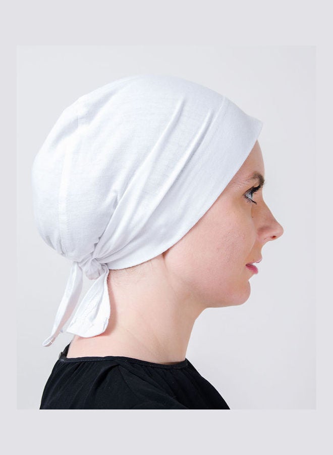 Tie Shop - Cotton Bonnet White - Image 1
