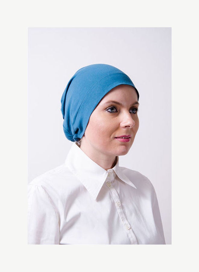 Tie Shop Cotton Cap Bonnet Blue - Image 1
