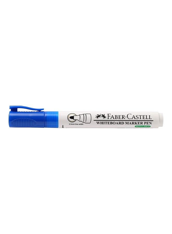 FABER-CASTELL Pack Of 10 Whiteboard Marker Blue - Image 3