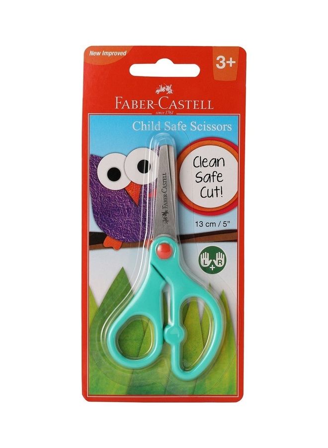 مقص آمن للأطفال أزرق سماوي