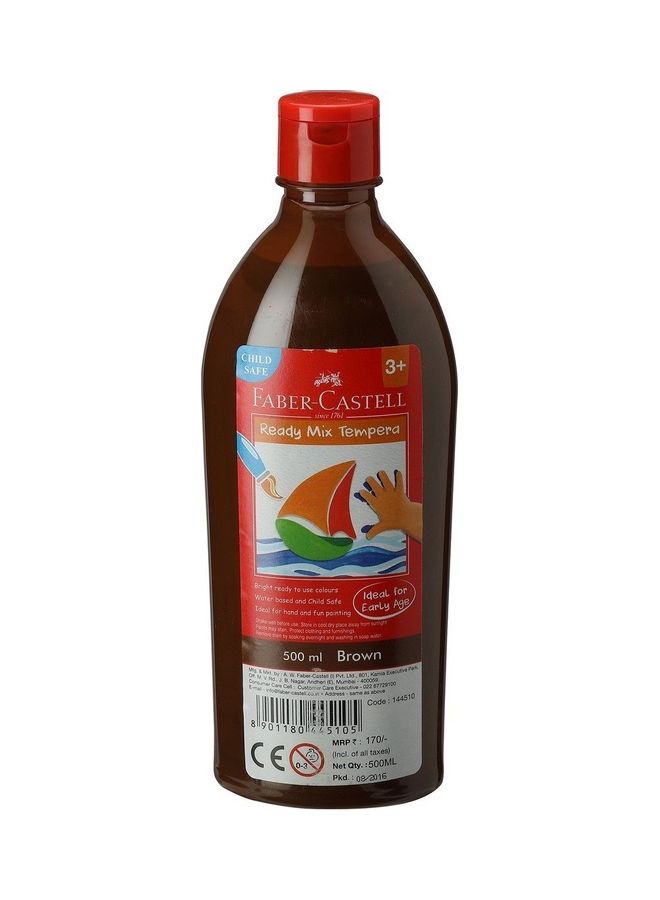 زجاجة ألوان ريدي ميكس تمبرا بني