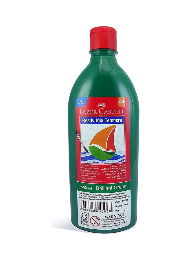 زجاجة ألوان ريدي ميكس تمبرا الأخضر الرائع