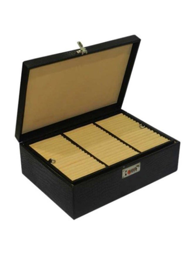 ليفراي صندوق ساعات لافيري من الجلد الطبيعي طراز Desiger 18 - Image 1