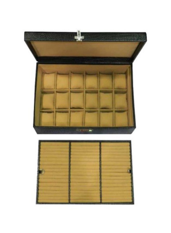 ليفراي صندوق ساعات لافيري من الجلد الطبيعي طراز Desiger 18 - Image 2