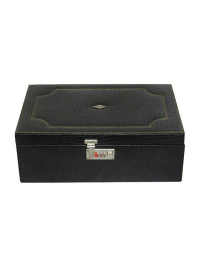 ليفراي صندوق ساعات لافيري من الجلد الطبيعي طراز Desiger 18 - Image 5