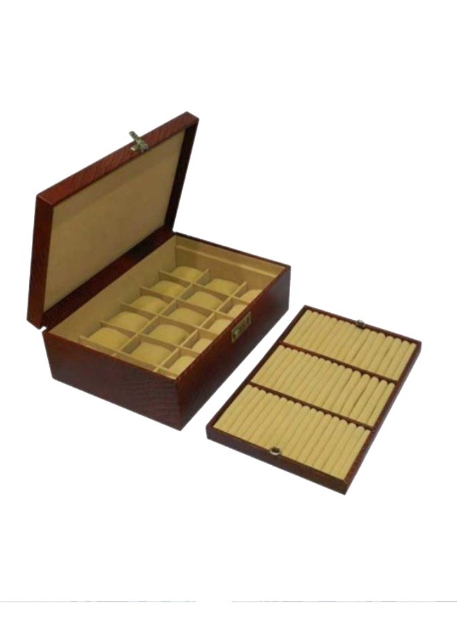 LAVERI LEATHER unisex Laveri Genuine Leather Desiger 18 Watch Box - Image 1