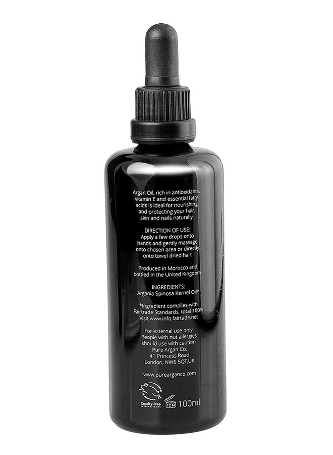 PURE ARGAN CO 100% Pure Argan Oil Gold 100ml  - Image 2