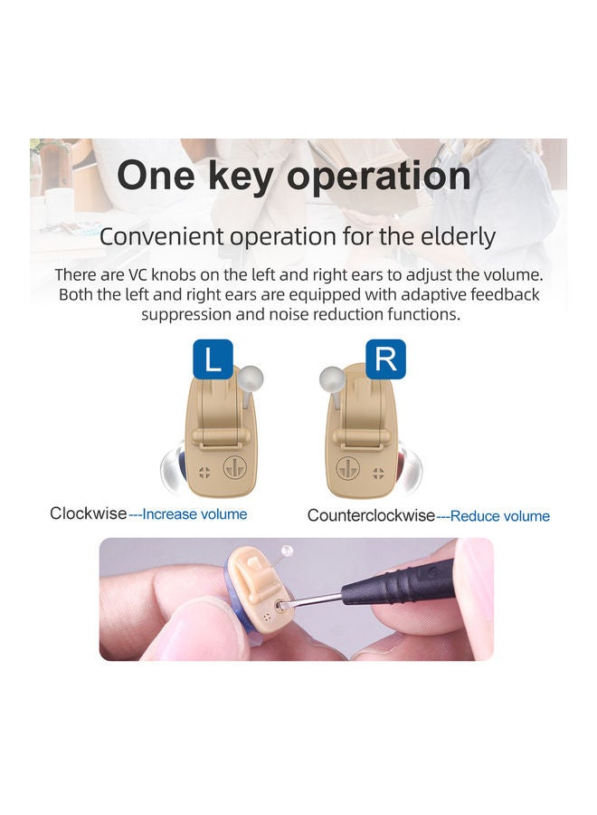 Generic Mini Rechargeable Inner Left Ear Type Hearing Device - Image 3