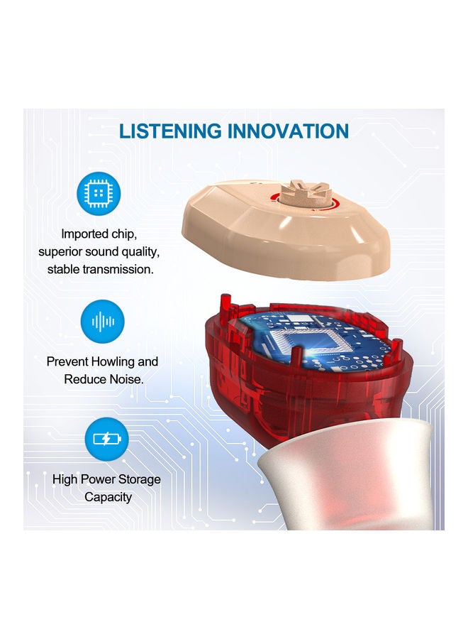 Generic - Mini Inner Ear Type Hearing Device With Rechargeable Base - Image 1