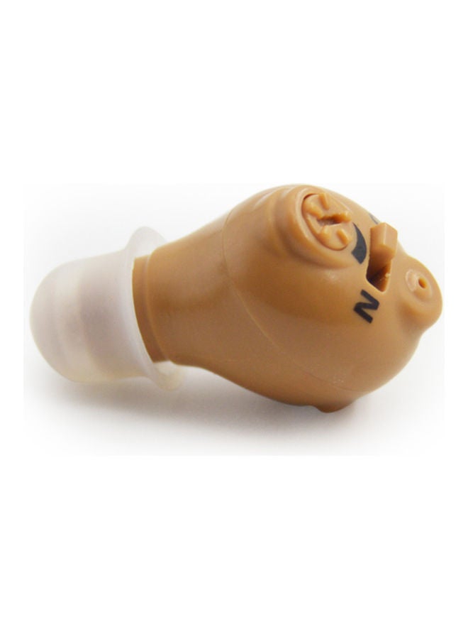 مضخم صوت طراز GE-T12 للمساعدة على السمع قابل لإعادة الشحن بمنفذ USB مع 3 رؤوس من السيليكون وفرشاة تنظيف - Image 3