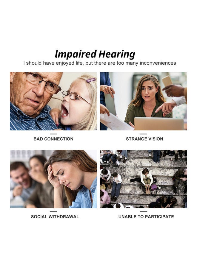 Generic Mini Rechargeable Inner Both Ear Type Hearing Device  - Image 4