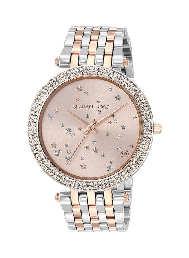 Michael Kors Women's Michael Kors Women Rose Gold Dial Stainless Steel Band Watch - Mk3726 - Image 1
