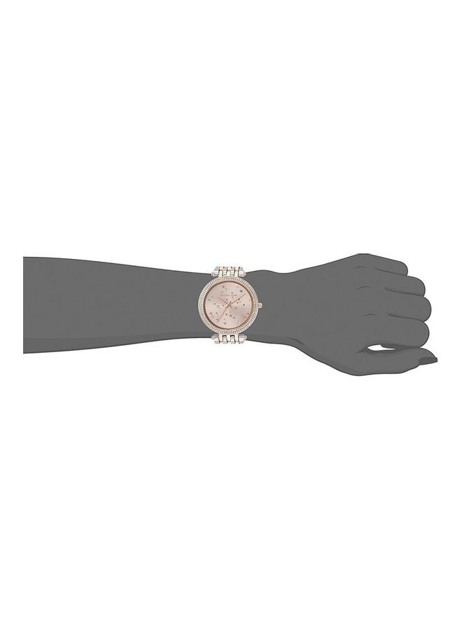 Michael Kors Women's Michael Kors Women Rose Gold Dial Stainless Steel Band Watch - Mk3726 - Image 2