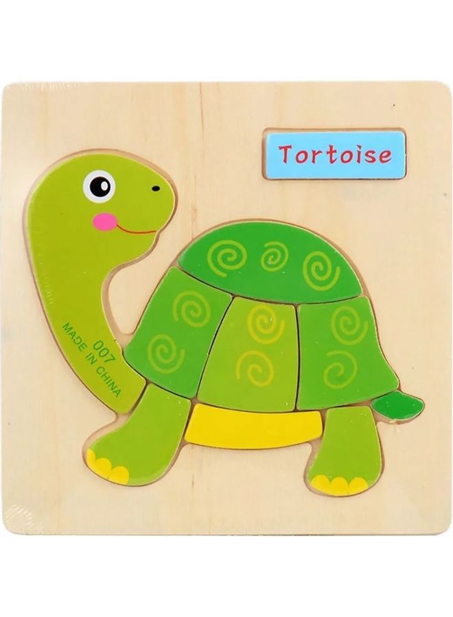 10-Piece Tortoise Wooden Puzzle - v1615730546/N45212135A_1