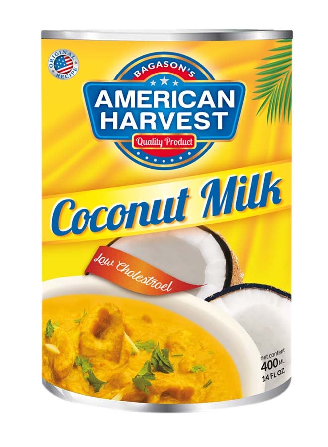 American Harvest Coconut Milk Can 400ml - Image 1