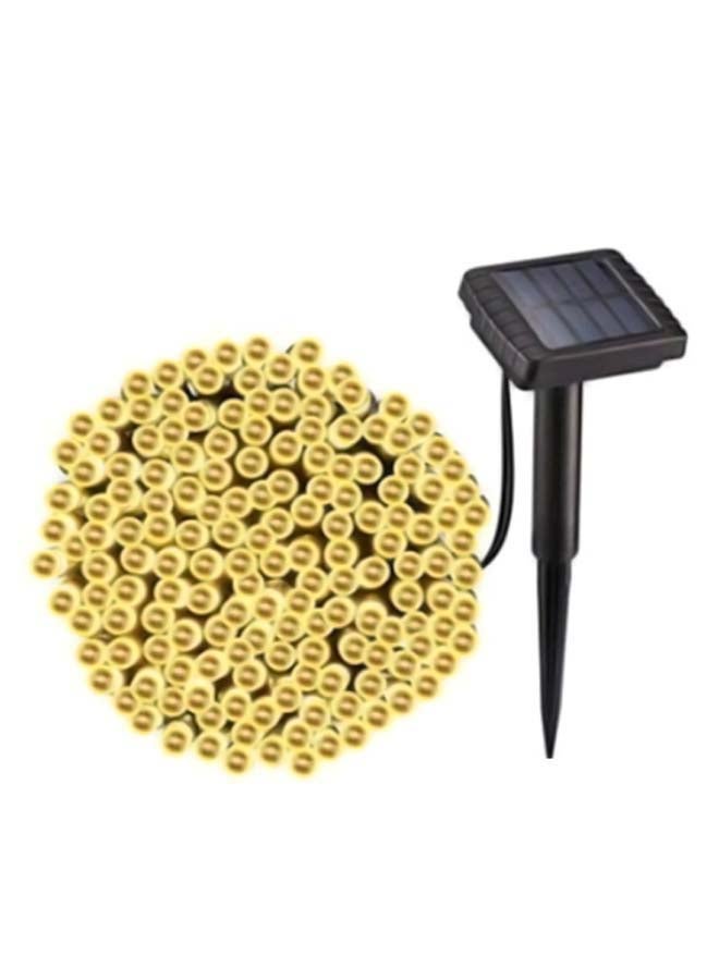 بيوينتي شريط إضاءة LED للاستعمال الخارجي يعمل بالطاقة الشمسية ذهبي 13 x 14سم - Image 2