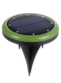 بيوينتي مجموعة مصابيح LED لممرات الحديقة تعمل بالطاقة الشمسية مكونة من قطعتين أسود/أخضر 8 x 12سم  - Image 2
