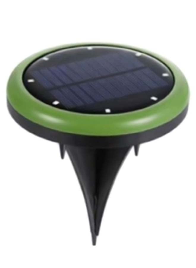 بيوينتي مجموعة مصابيح LED لممرات الحديقة تعمل بالطاقة الشمسية مكونة من قطعتين أسود/أخضر 8 x 12سم  - Image 2