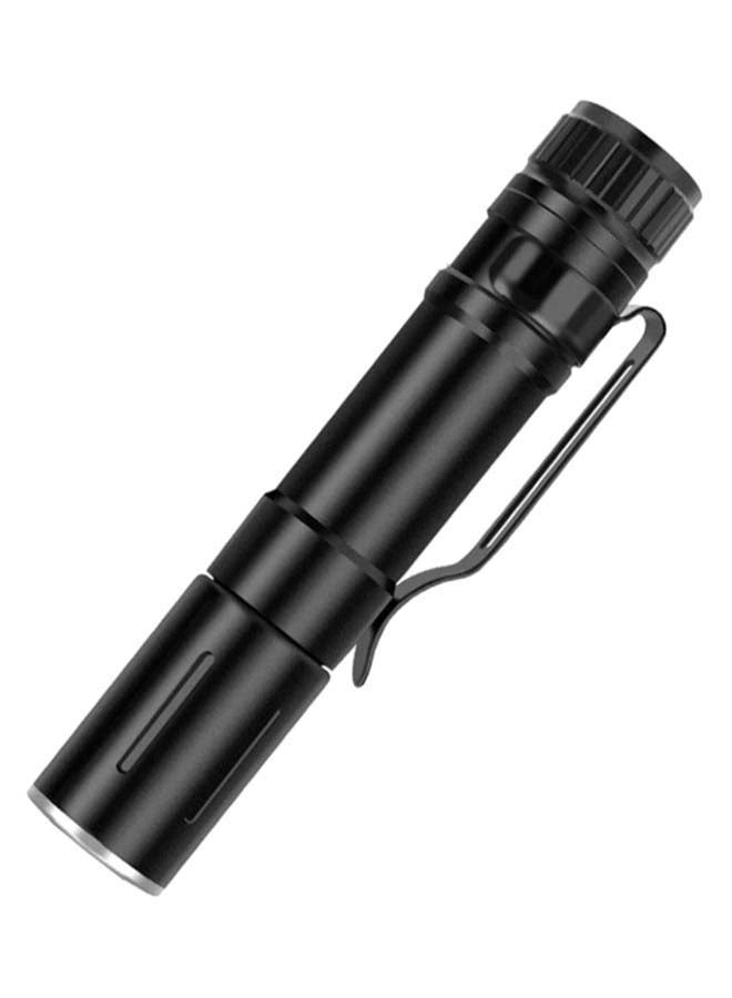 Voberry Q5 Clip Mini Pen LED Flashlight Black  - Image 1