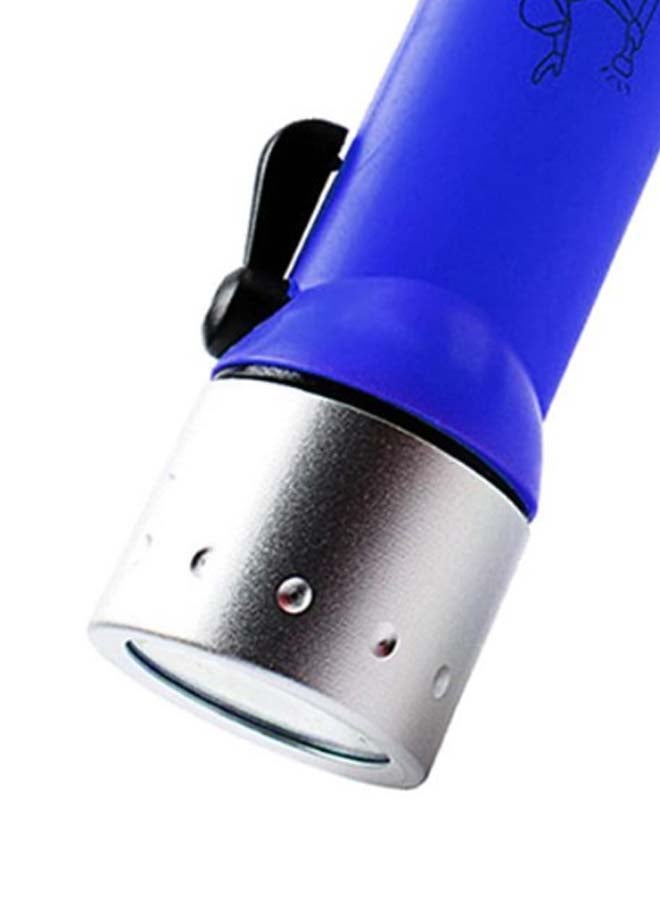 Voberry Q5 Waterproof Underwater LED Flashlight Blue/Silver  - Image 2