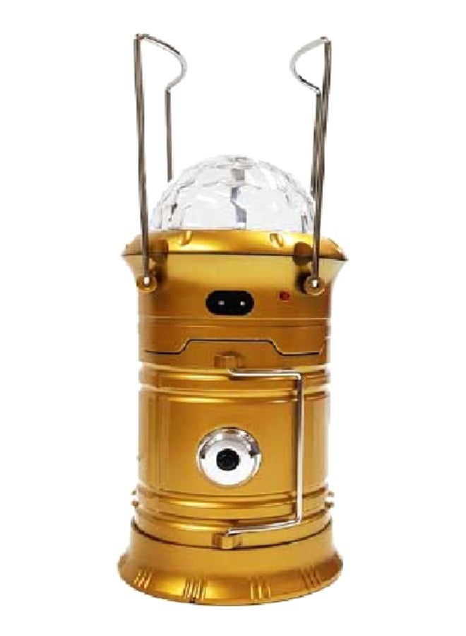 Beauenty USB LED Camping Lamp Gold/Clear 19 x 10cm - Image 2