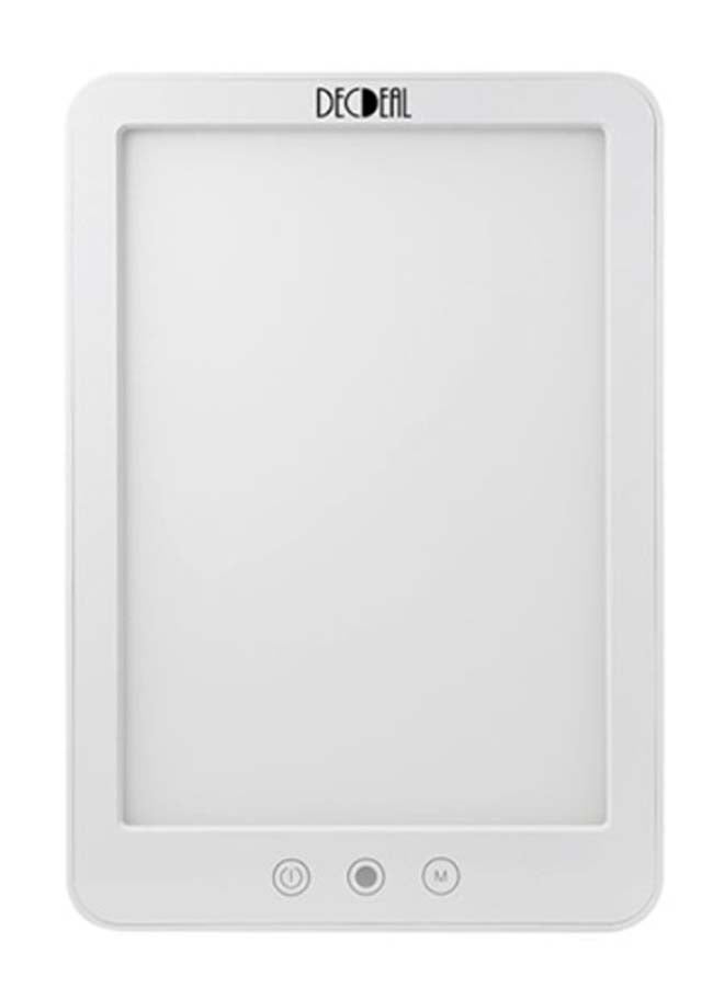 Decdeal Therapy Table Lamp With Accessories White 20.5 x 15.4 x 3.5cm - Image 2