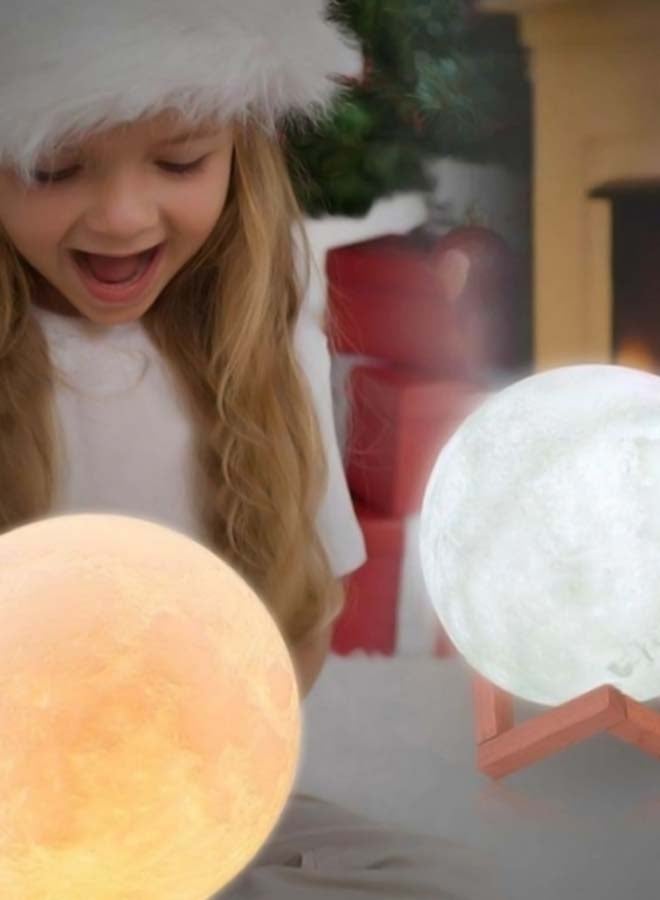 Beauenty 3D Moon Shaped LED Light With Accessories Multicolour 16 x 17cm - Image 3