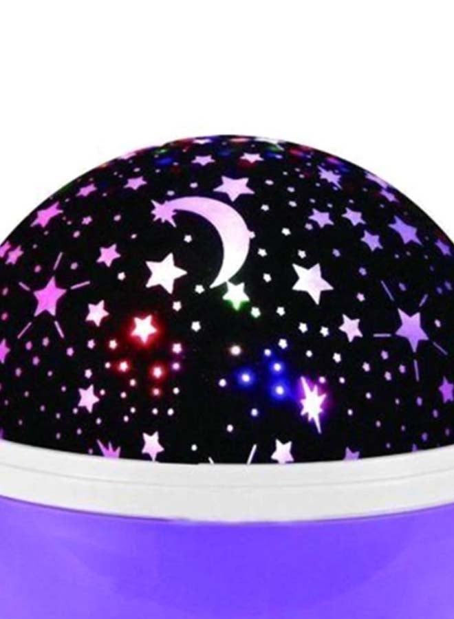 Beauenty - LED Rotation Night Projection Lamp Multicolour 15 x 13cm - Image 1
