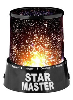 Star Master Projector LED Night Lamp Black/Yellow/White