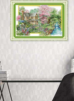 Decdeal DIY Cross Stitch Handmade Painting Multicolour 67 x 48cm  - Image 3