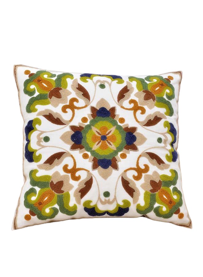 Sharpdo Decorative Square Shaped Printed Pillow Multicolour 45x45cm