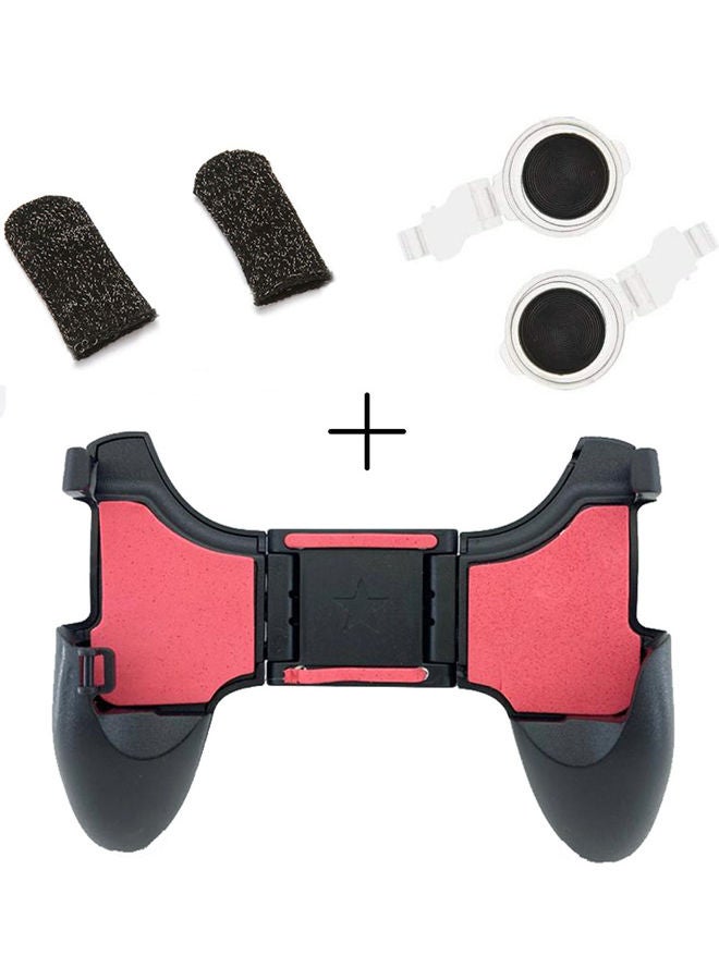 PUBG Mobile Game Controller with Finger Sleeves and Wireless Trigger