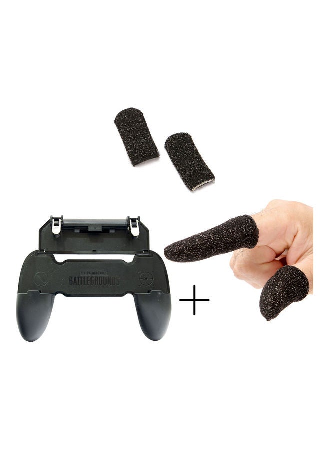 Black Tiger - PUBG Mobile Game Wireless Controller with Finger Sleeves - Image 1