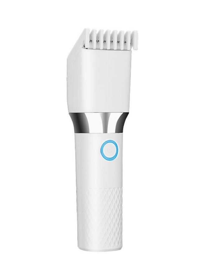 Adjustable Electric Hair Trimmer Set White 19.00x6.00x8.50cm - Image 1
