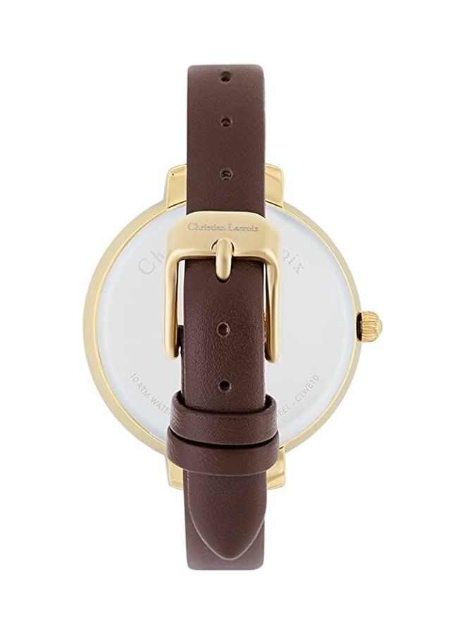 Women's Wrist Watch CLWE10 - 38 mm - Brown - v1615745634/N45218773A_3