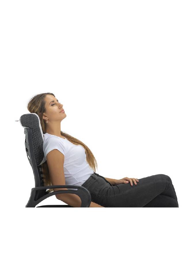 ricrac - Relas MultiFunctional Support Pillow – Ultimate Comfort, Posture Correction, and Full-Body Support for Sleeping, Sitting, and Relaxing Combination White 32*20*10cm - Image 1