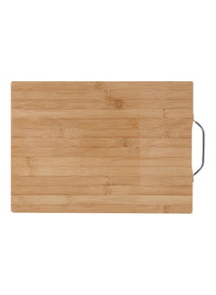 Home Style Rectangular Chopping Board Brown 26x36cm  - Image 1