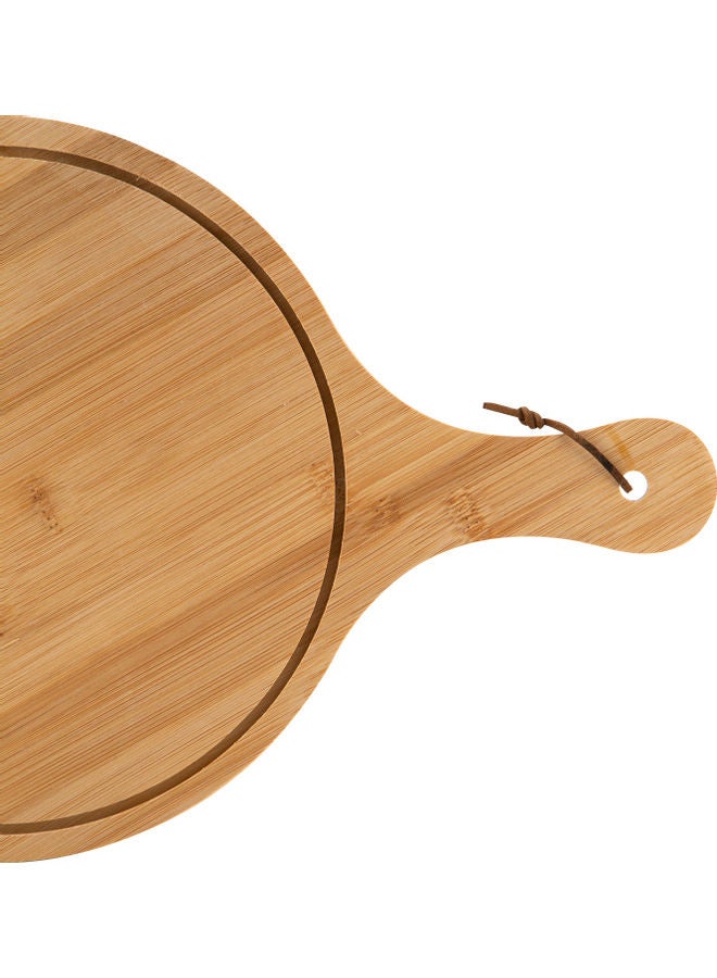 Home Style Round Pizza Plate Brown 24x26cm - Image 2