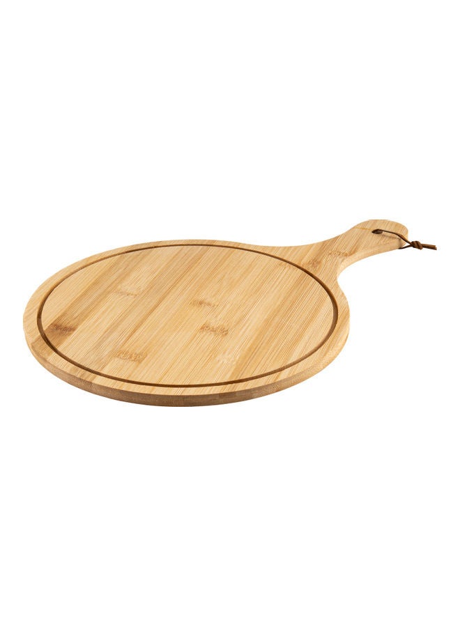 Home Style Round Pizza Plate Brown 24x26cm - Image 3