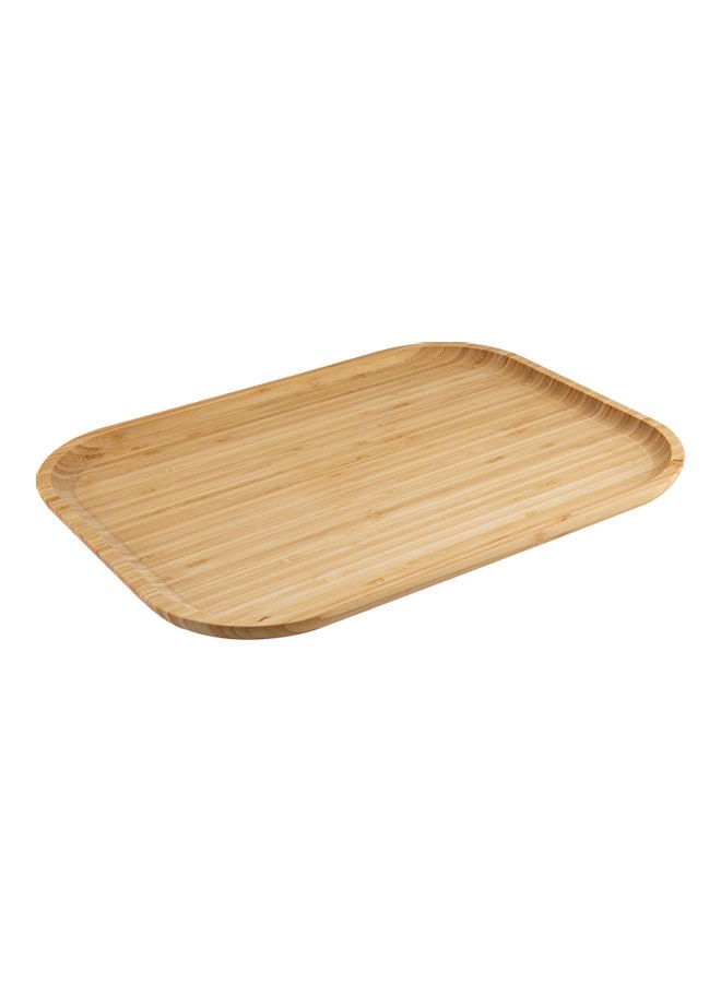 هوم ستايل صينية مستطيلة بني 24x36سم - Image 3