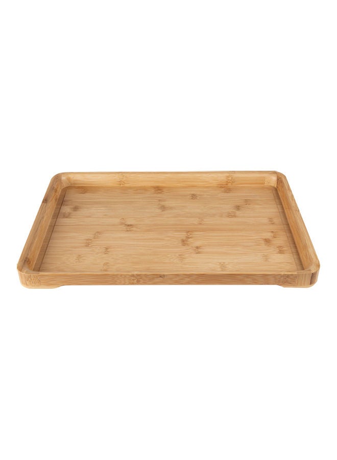 هوم ستايل - صينية مستطيلة بني 33x25سم - Image 1