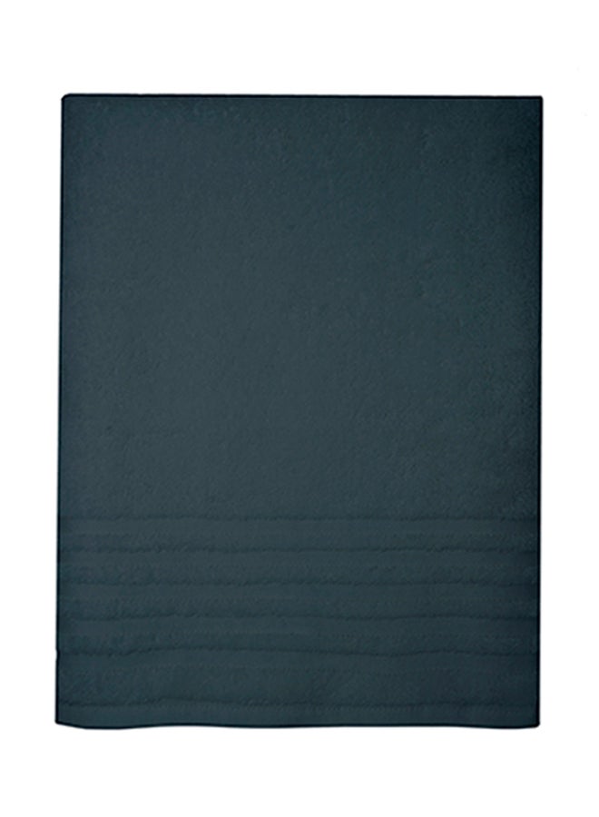 Trident 2-Piece 100% Cotton Smart Twist Large Bath Towel Set Blue 90x150cm - Image 1