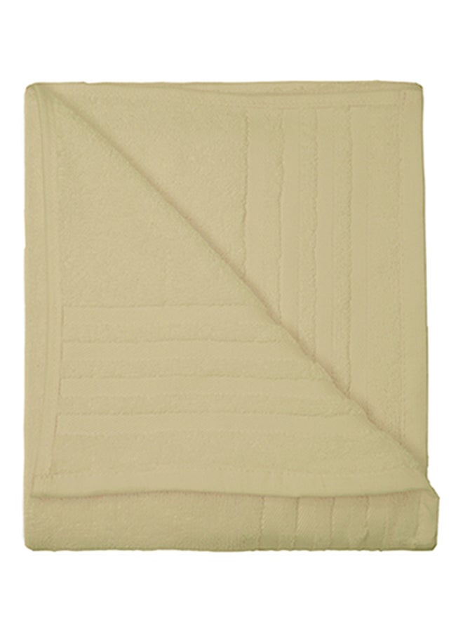 ترايدنت طقم مناشف حمام كبيرة سمارت تويست مكونة من قطعتين مصنوع من القطن 100% بيج 70x130 سم - Image 1