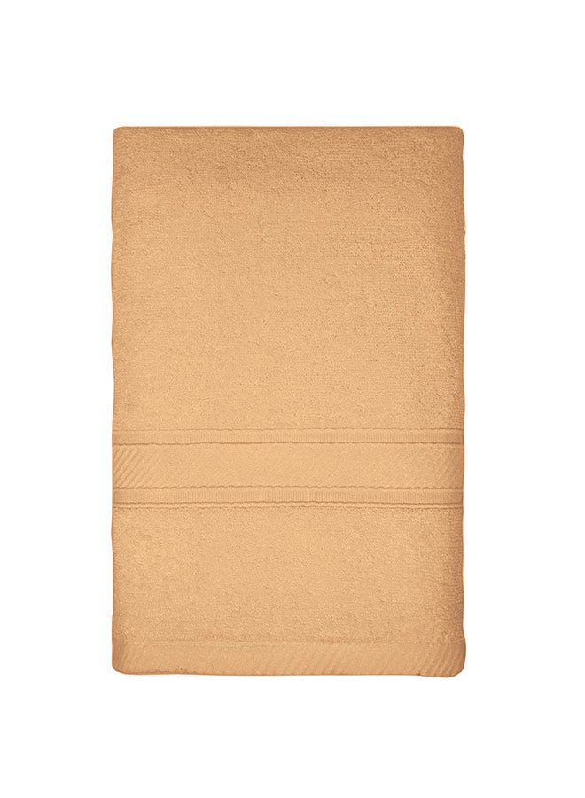 ترايدنت 6-Piece 100% Cotton 500 GSM Plush Towel Set Includes 2xBath Towels 70x140 cm, 2xHand Towels 40x60cm, 2xWash Towel Beige 70x140 ,40x60 ,30x30cm - Image 2
